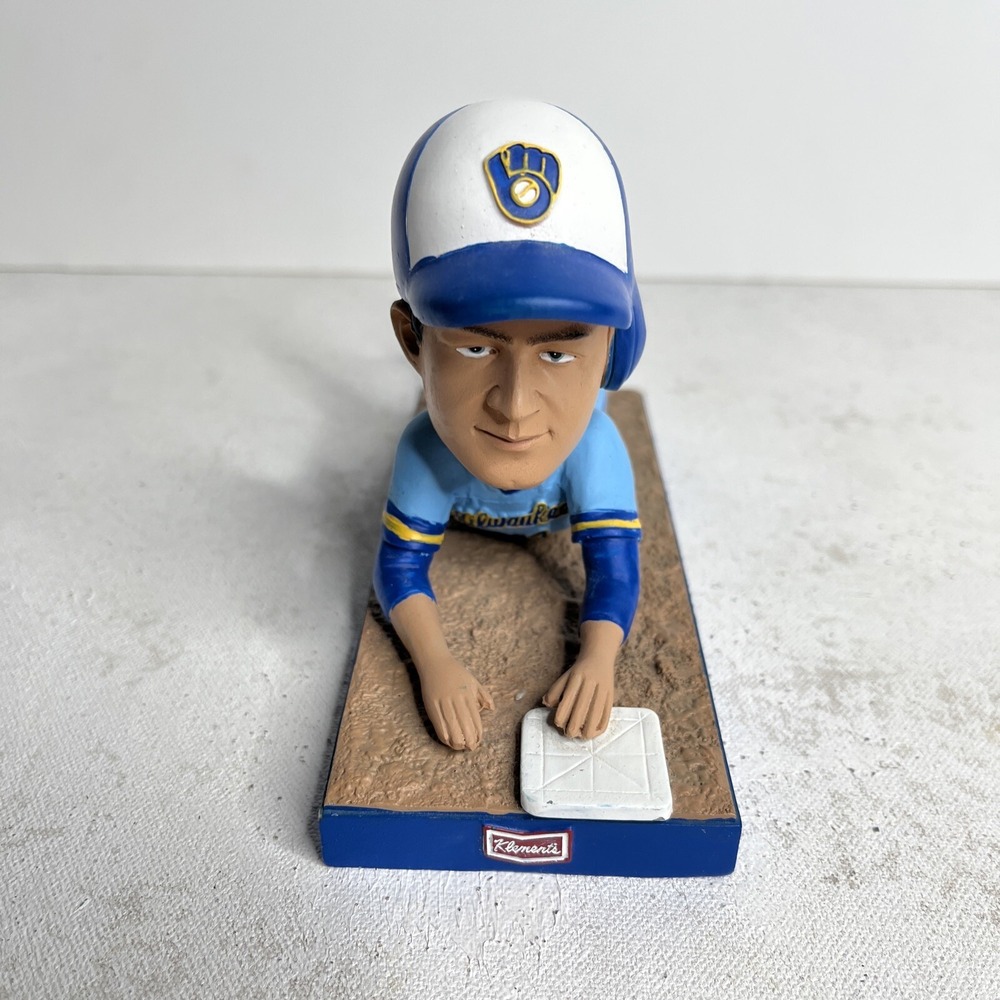 Brewers Bobblehead 2015 Paul Molitor With Unknown Signature - Picture 5 of 6